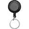Advantus Badge Reels w/Ring, 30"Extension, 12/BX, Black PK AVT97121 - alternate 1